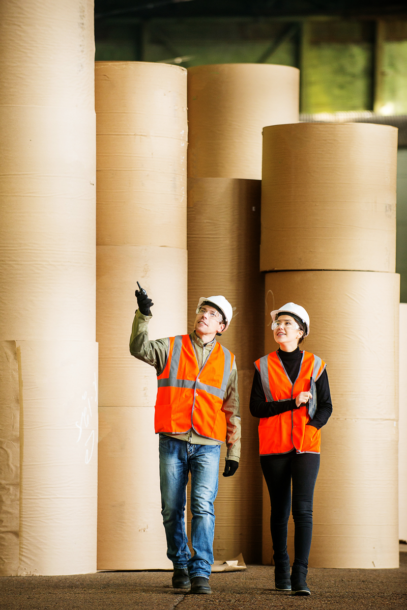 paper facility workers