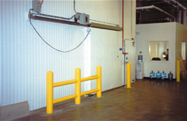 Use Night Doors in cold storage rooms that see heavy daytime traffic